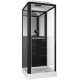Душевая кабина Grossman Alba GR221 (90x90x225) дверь распашная,3 места