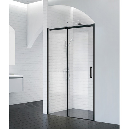 Душевая дверь BelBagno ACQUA-BF-1-130-C-NERO