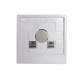 Душевая кабина Grossman Style GR161 (90x90x215) дверь распашная,5 мест