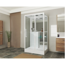 Душевая кабина Grossman Style GR167 (80x120x215) дверь раздвижная,5 мест