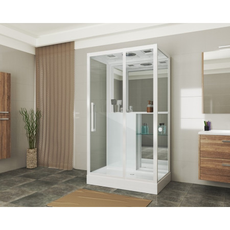 Душевая кабина Grossman Style GR167 (80x120x215) дверь раздвижная,5 мест