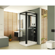 Душевая кабина Grossman Alba GR222 (80x100x225) дверь распашная,3 места