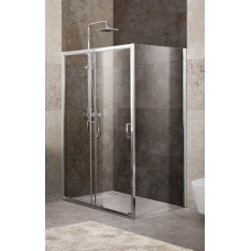 Душевой уголок BelBagno UNIQUE-AH-1-100/115-80-C-Cr