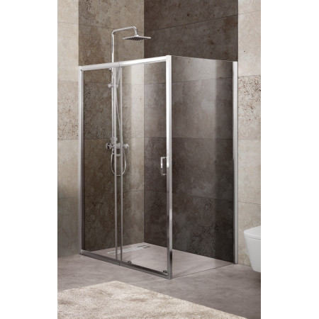 Душевой уголок BelBagno UNIQUE-AH-1-100/115-80-C-Cr Душевой уголок BelBagno UNIQUE-AH-1-100/115-80-C-Cr