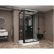 Душевая кабина Grossman Alba GR227R (90x120x225) дверь раздвижная,3 места