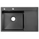 Мойка для кухни нерж.сталь Vans MATRIX 780*500/L BLACK (Чёрный)(компл. дозатор) Мойка для кухни нерж.сталь Vans MATRIX 780*500/L BLACK (Чёрный)(компл. дозатор)