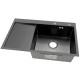 Мойка для кухни нерж.сталь Vans MATRIX 780*500/R BLACK (Чёрный)(компл. дозатор) Мойка для кухни нерж.сталь Vans MATRIX 780*500/R BLACK (Чёрный)(компл. дозатор)