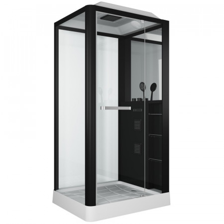 Душевая кабина Grossman Alba GR223 (90x110x225) дверь распашная,3 места