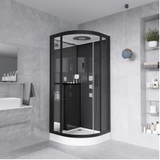 Душевая кабина Grossman Cosmo GR241 (100x100x215) дверь раздвижная,4 места