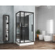 Душевая кабина Grossman Style GR261 (90x90x215) дверь распашная,5 мест