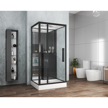Душевая кабина Grossman Style GR266 (90x100x215) дверь распашная,5 мест