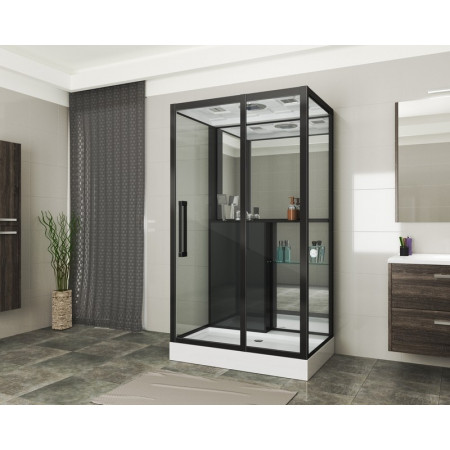 Душевая кабина Grossman Style GR267 (80x120x215) дверь раздвижная,5 мест