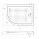 Поддон акриловый 120х90 правосторонний Cezares TRAY-A-RH-120/90-550-15-W-R с сифоном