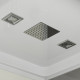 Душевая кабина Niagara Standart ST90/15Q (90х90х215) квадрат,поддон 15см,распашная,проф.белый,3 места