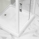 Душевая кабина Niagara Standart ST100/15Q (100х100х215) квадрат,поддон 15см,распашная,проф.белый,3 места