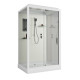 Душевая кабина Niagara Standart ST100/80/15Q (100х80х215) прямоугольник,поддон 15см,распашная,проф.белый,3 места