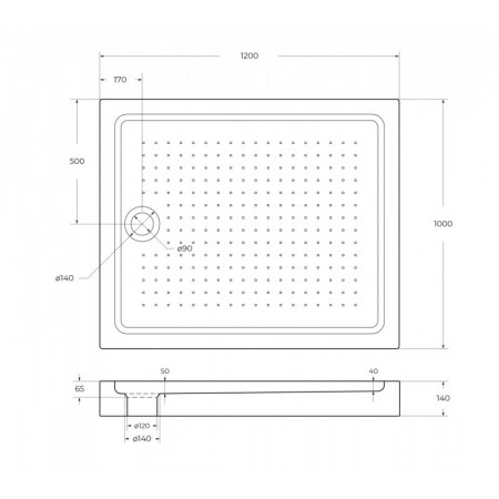 Акриловый поддон 120х100 BelBagno TRAY-BB-AH-120/100-15-W с сифоном Акриловый поддон 120х100 BelBagno TRAY-BB-AH-120/100-15-W с сифоном