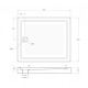 Акриловый поддон 120х100 BelBagno TRAY-BB-AH-120/100-15-W с сифоном Акриловый поддон 120х100 BelBagno TRAY-BB-AH-120/100-15-W с сифоном