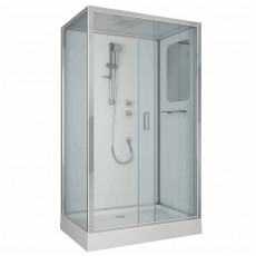 Душевая кабина Niagara Premium NG-6012-01QR (120х80х210) низкий поддон(16 см),стекло прозрачное,4 места
