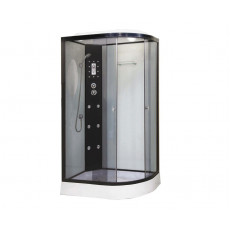 Душевая кабина Niagara Ultra NG-1903-01L (120х80х220) низкий поддон(16см),черный,стекло тонированное,4 места