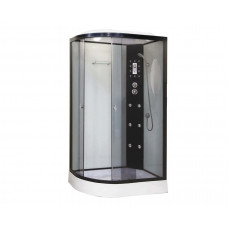 Душевая кабина Niagara Ultra NG-1903-01R (120х80х220) низкий поддон(16см),черный,стекло тонированное,4 места