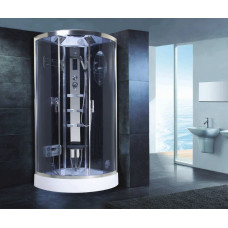 Душевая кабина Niagara Ultra NG-902-01 (100х100х220) низкий поддон(16см),стекло тонированное,5 мест