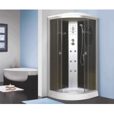 Душевая кабина Niagara Ultra NG-5012-01 (120х120х220) низкий поддон(16см),стекло тонированное,4 места