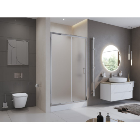 Дверь в проём BelBagno UNO-195-BF-1-130-P-Cr