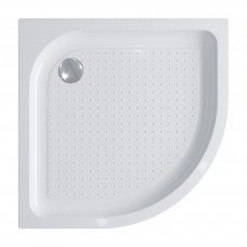 Акриловый поддон 90х90 BelBagno TRAY-BB-R-90-550-15-W с сифоном