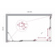 Душевой уголок BelBagno LUCE-AH-21-150/90-C-Cr