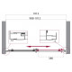 Дверь в проём BelBagno UNO-195-BF-1-100-C-Cr Дверь в проём BelBagno UNO-195-BF-1-100-C-Cr