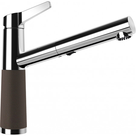 Смеситель (Schock) SC-510-D , Cristalite хром/мокка Смеситель (Schock) SC-510-D , Cristalite хром/мокка