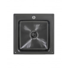 Мойка нерж. сталь Seaman Eco Wien SWT-5050-GL (Gun Light micro-satin *10)