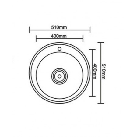 Мойка нерж. сталь Seaman Eco Wien SWT-510-GL (Gun Light polish *10)