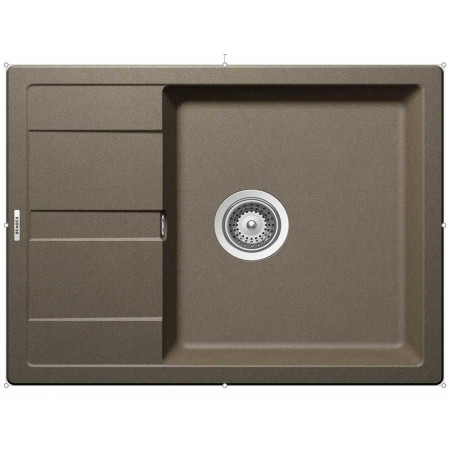 Мойка кварцевая Schock Optima 60D Max Cristalite альпака Мойка кварцевая Schock Optima 60D Max Cristalite альпака