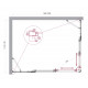 Душевой уголок LUCE-AH-22-150/115-C-Cr Душевой уголок LUCE-AH-22-150/115-C-Cr