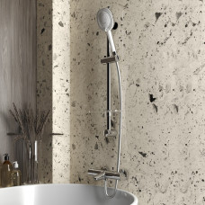 Душевой гарнитур хром 50CR124/P18 Novara Paini