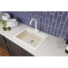 Мойка кварцевая  Florentina  Тоскана 620 жасмин  (620 х 510)