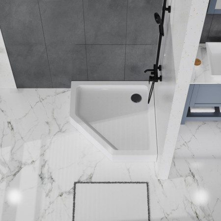Акриловый поддон 90х90 BelBagno TRAY-BB-P-90-15-W с сифоном Акриловый поддон 90х90 BelBagno TRAY-BB-P-90-15-W с сифоном
