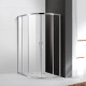 Душевой уголок Cezares MOLVENO-RH-2-120/90-C-Cr-IV, 120х90х195, профиль хром, стекло прозрачное Душевой уголок Cezares MOLVENO-RH-2-120/90-C-Cr-IV, 120х90х195, профиль хром, стекло прозрачное