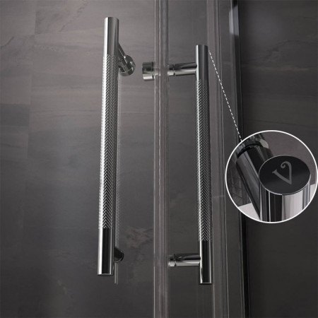 Душевой угол Veconi Premium Trento PTC-20CH 1200Х800x2000 хром стекло прозрачное PTC20-CH-12080-01-C5 (комплект)