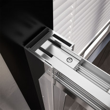 Душевой угол Veconi Premium Trento PTC-SP-30CH 1500х1000x2000 хром стекло прозрачное PTC30-SP-150100-CH-01-C5 (комплект)