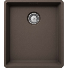 Мойка кварцевая Schock Brooklyn 45 Cristalite 406х456 мокка