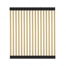 Ролл-мат прямоугольный STEP, R375-BG, брашированное золото, 330х375мм, Paulmark