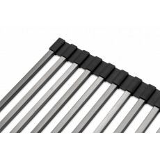 Ролл-мат прямоугольный STEP, R375-GM, вороненая сталь, 330х375мм, Paulmark