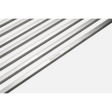 Ролл-мат прямоугольный PRO, R405-BS, брашированная нерж.сталь, 330х405мм, Paulmark