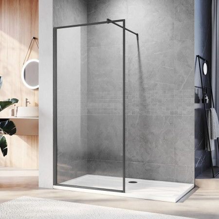 Душевая перегородка Veconi Брашированный графит 1200x2000 KR81GR-120-01-C5 Душевая перегородка Veconi Брашированный графит 1200x2000 KR81GR-120-01-C5