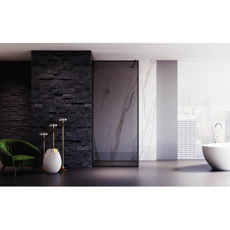 Душевая перегородка Veconi Черный матовый 1200x2000 KR81BT-120-05-C5 Душевая перегородка Veconi Черный матовый 1200x2000 KR81BT-120-05-C5