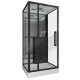 Душевая кабина Grossman Style GR261 (90x90x215) дверь распашная,5 мест
