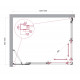 Душевой уголок BelBagno LUCE-AH-21-125/100-C-Cr Душевой уголок BelBagno LUCE-AH-21-125/100-C-Cr